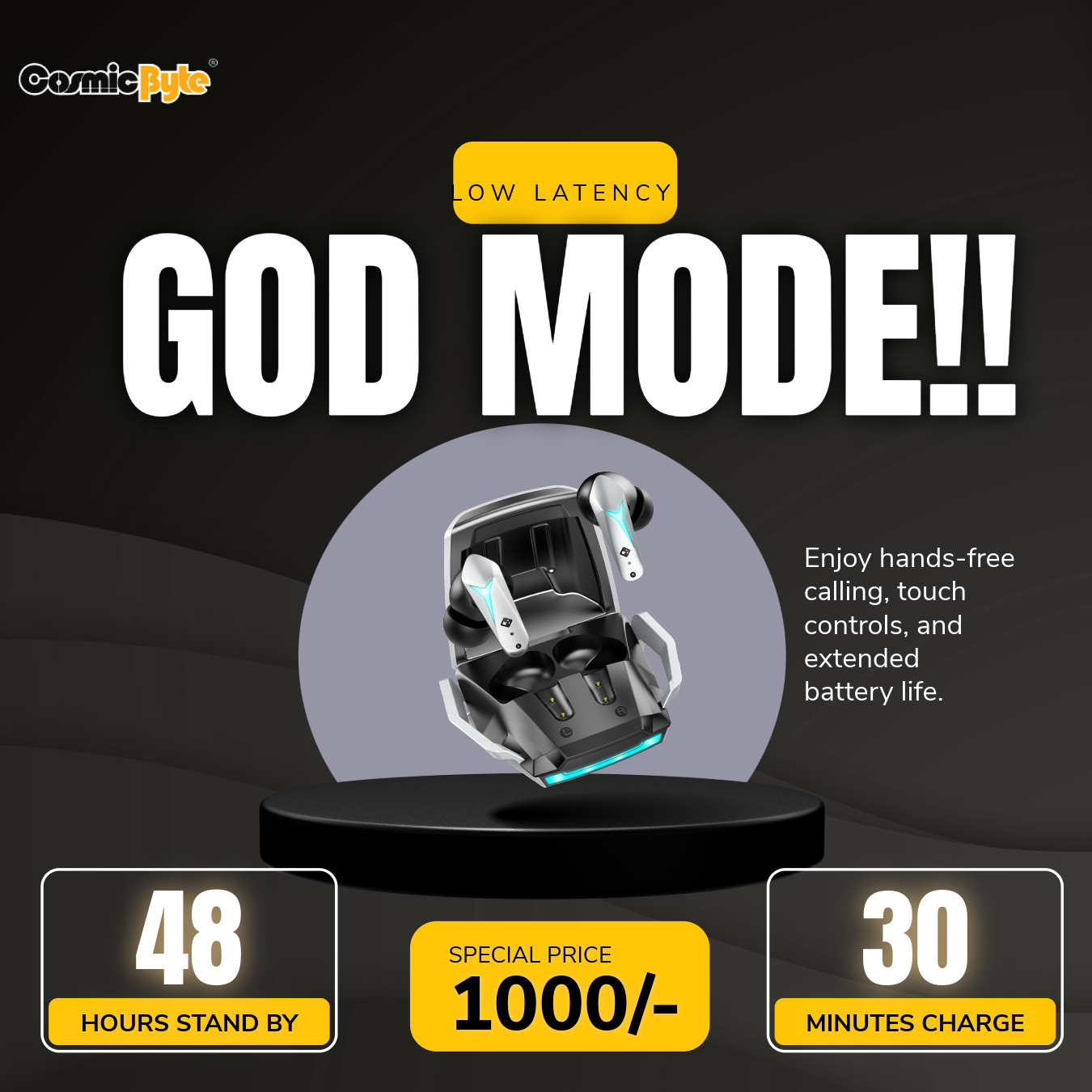 COSMICBYTE GAMING TWS